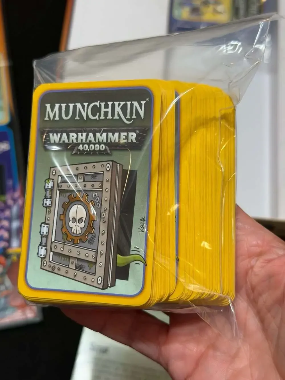 Munchkin Warhammer 40000 Board Game Plus 2 Expansions